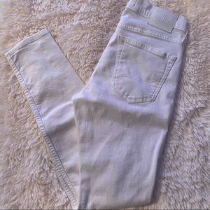 Men’s Hollister white ripped Jeans